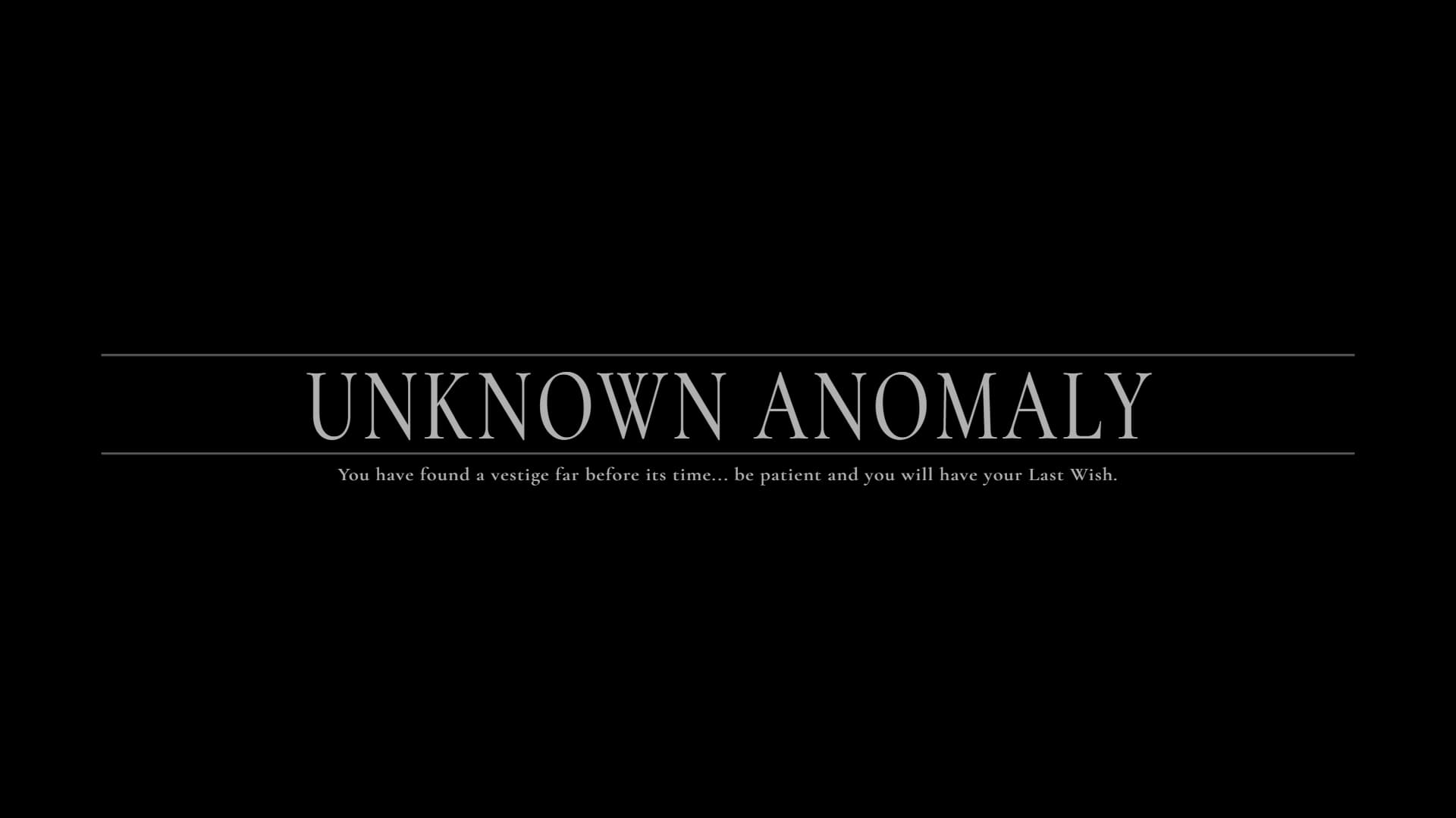 anomaly